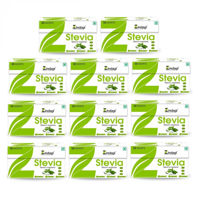 Buy Zindagi Stevia Dry Leaves 35gm Pack Of 3 Zindagi Celebrate