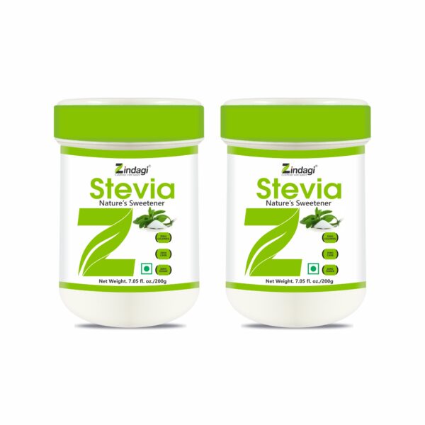 Zindagi stevia powder sweetener 200 gm